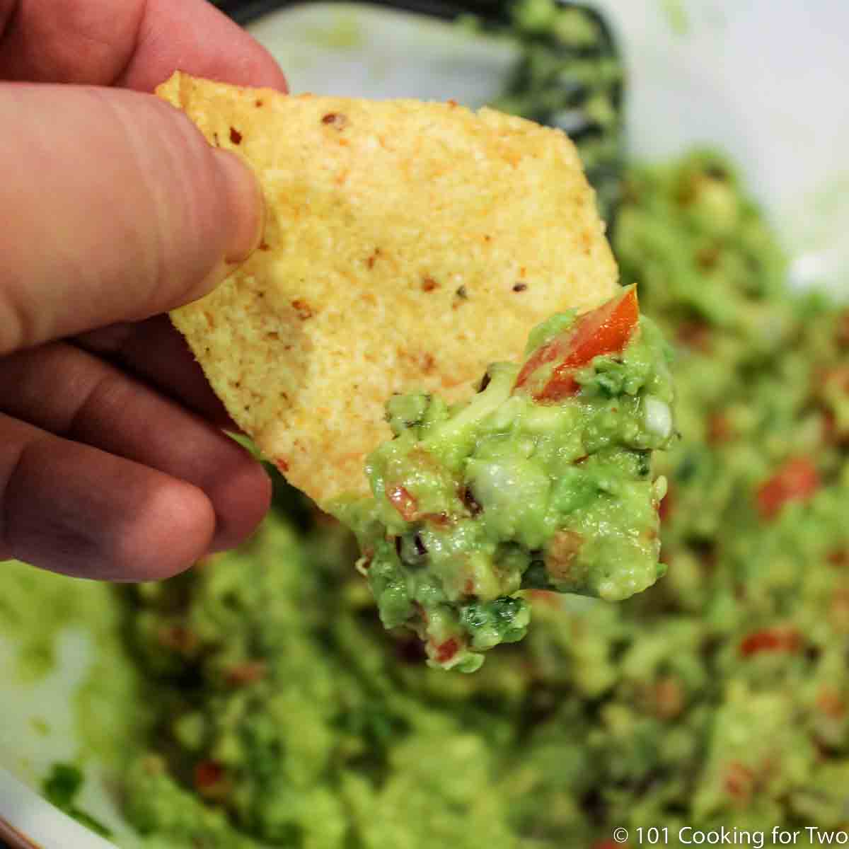 guacamole on a chip.