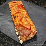 Full slab of back ribs.